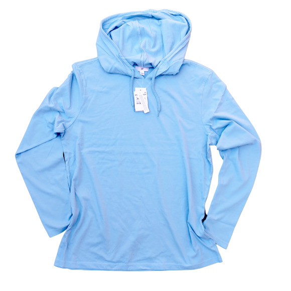 Other - #20 Blue Hoodie & Matching Shorts Bundle Lightweight Elastic Waist Tee M Cotton